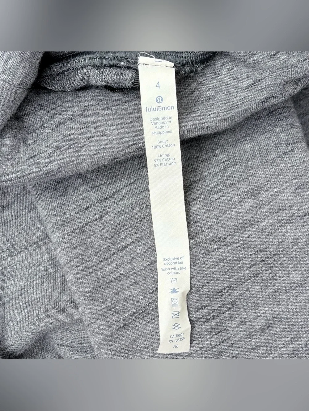 Lululemon Gray‎ To You Tunic Sweater